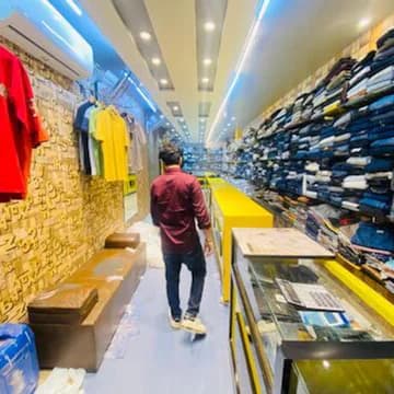 Apparel display at Aarav Fashion